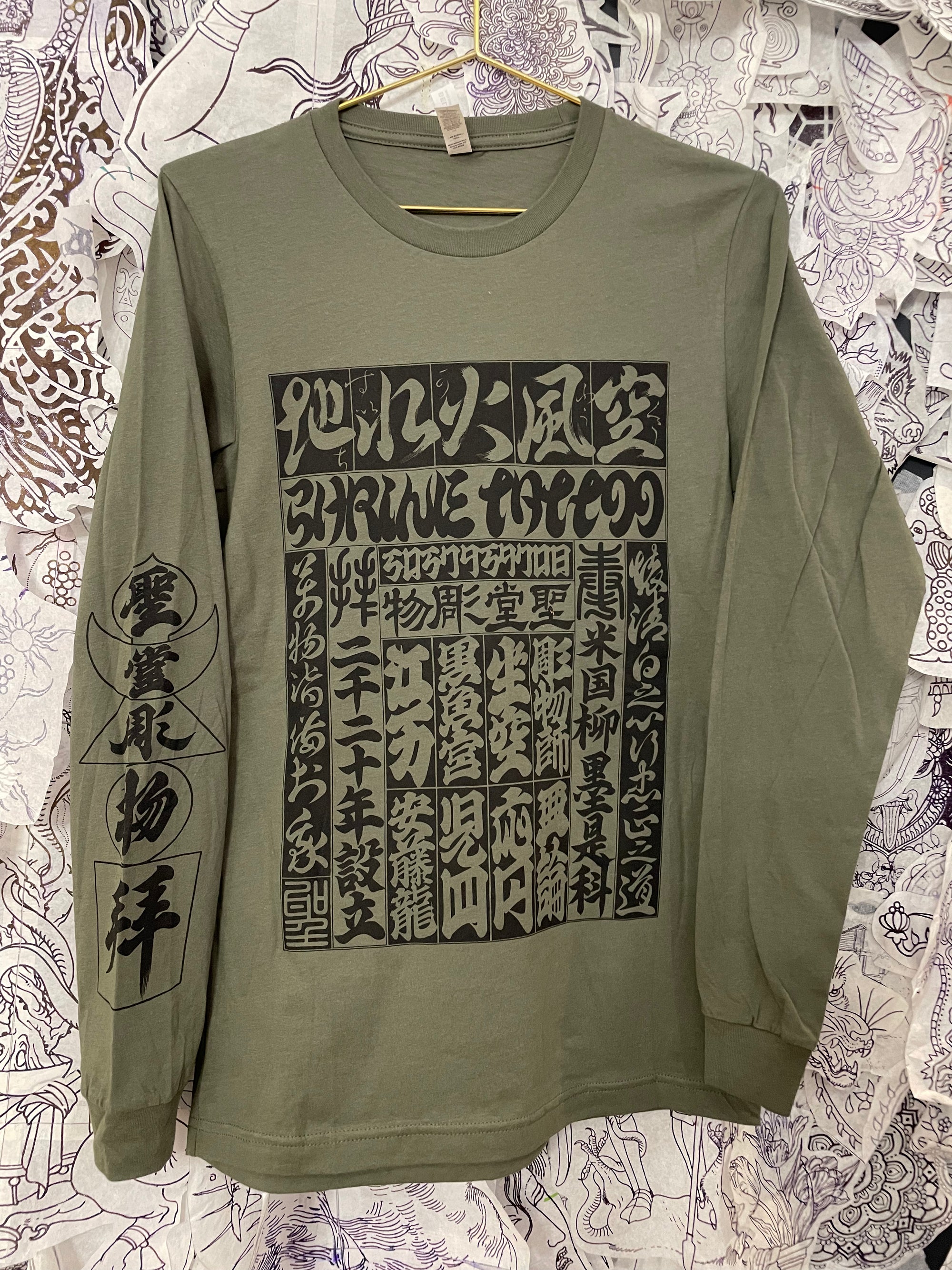 SHRINE "ELEMENTS" Long Sleeve Shirt