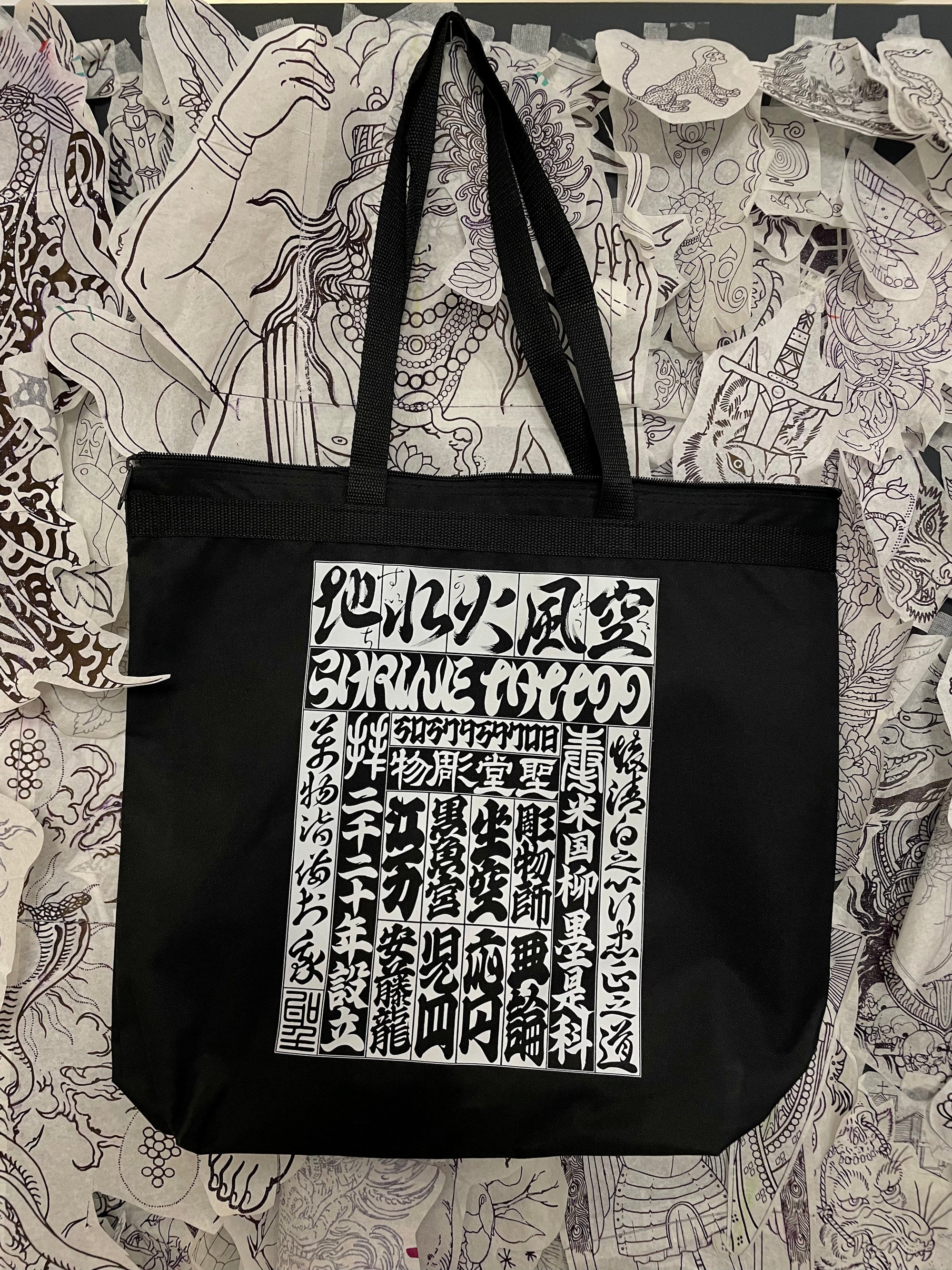 SHRINE &#39;ELEMENTS&#39; TOTE