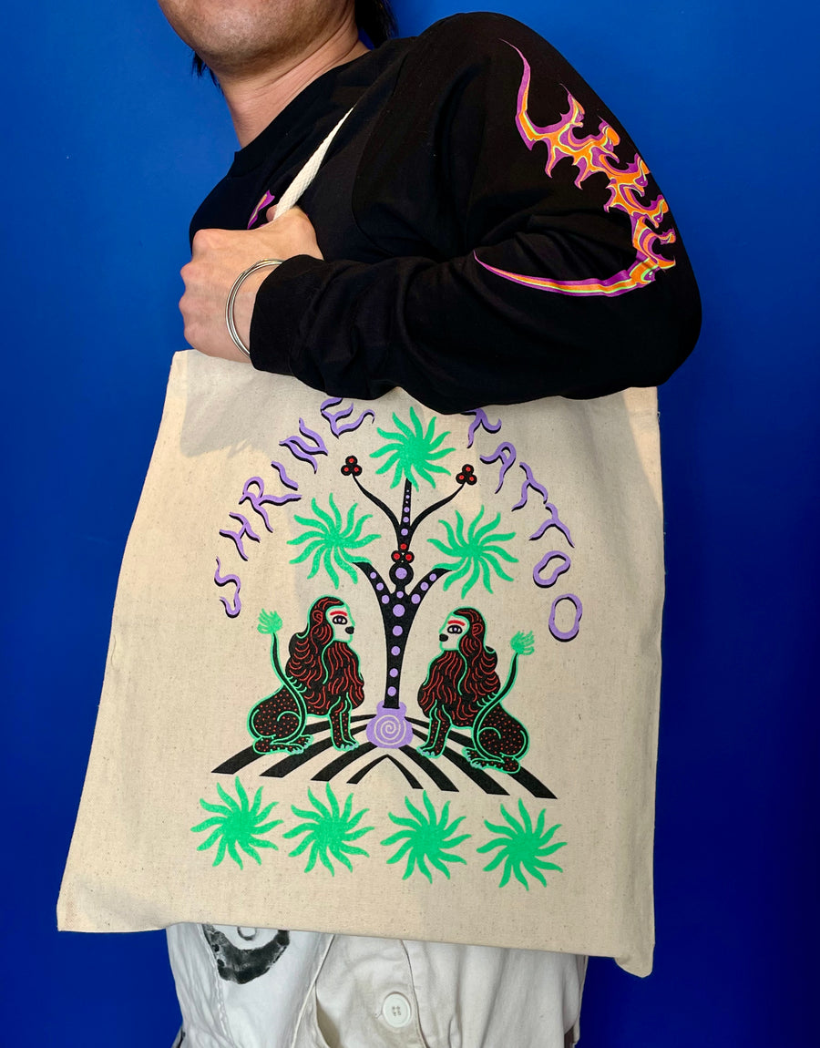 SHRINE CANVAS TOTE BAG